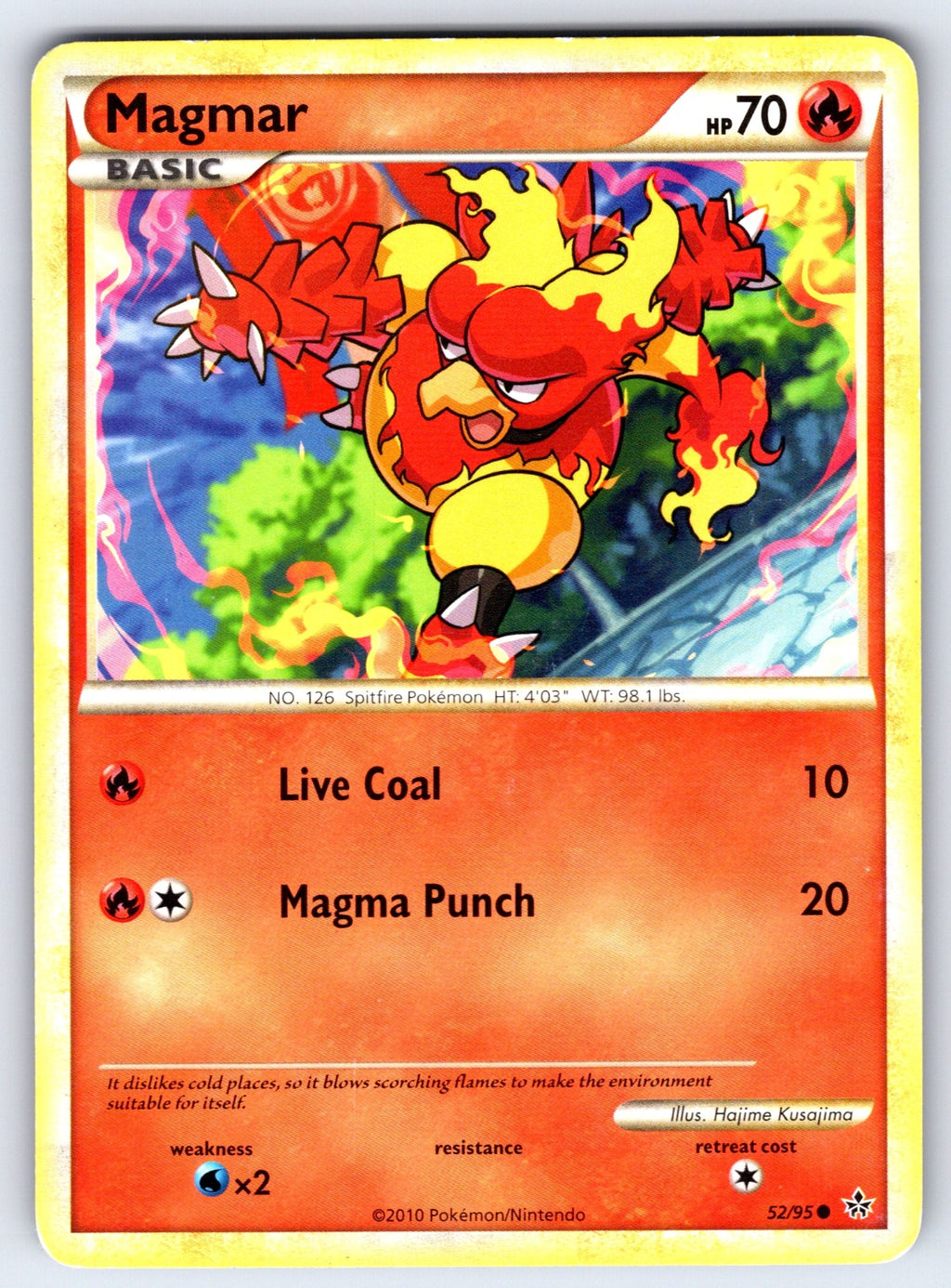 Magmar Common Unleashed 52/95 LP 2010