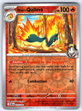 Ethan's Quilava Reverse Holo Common SV10: Destined Rivals 033/182 NM 2025