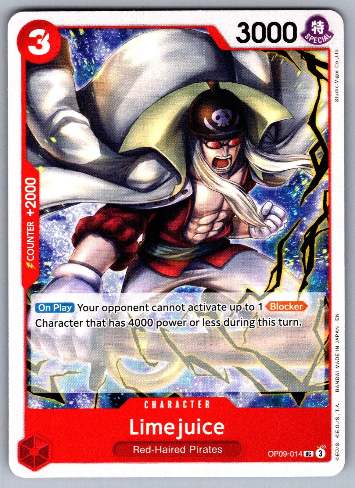Limejuice UC Emperors in the New World OP09-014 NM 2024