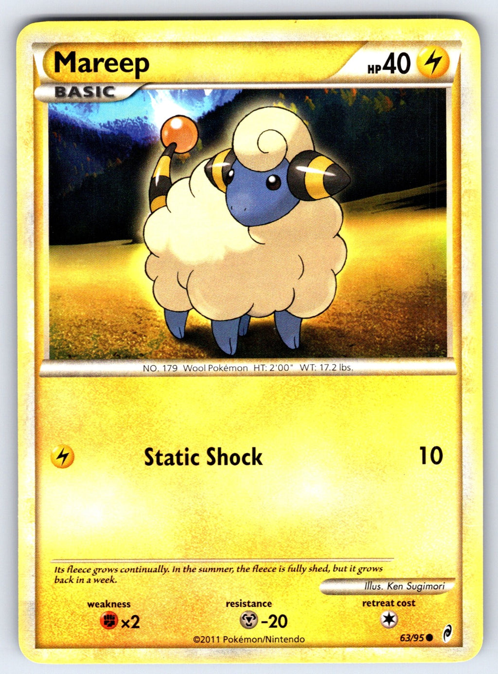 Mareep Common Call of Legends 63/95 LP 2011