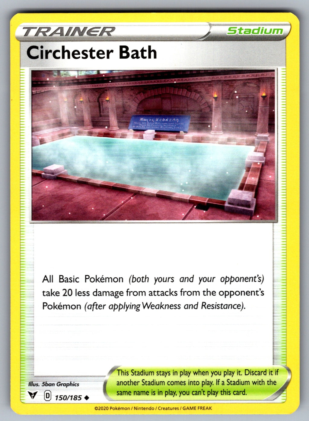 Circhester Bath Uncommon SWSH04: Vivid Voltage 150/185 NM 2020