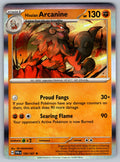 Hisuian Arcanine - (Cosmos Holo) Holo Rare Blister Exclusives 100/167 NM 2026