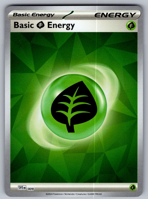 Basic Grass Energy - Holo Common SVE: Scarlet & Violet Energies 009 NM 2023