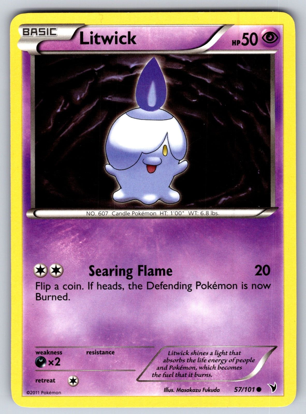Litwick (57) Common Noble Victories 57/101 LP 2011