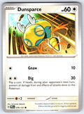 Dunsparce Common SV: Prismatic Evolutions 079/131 NM 2025