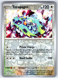 Terapagos Reverse Holo Rare SV08: Surging Sparks 161/191 NM 2024