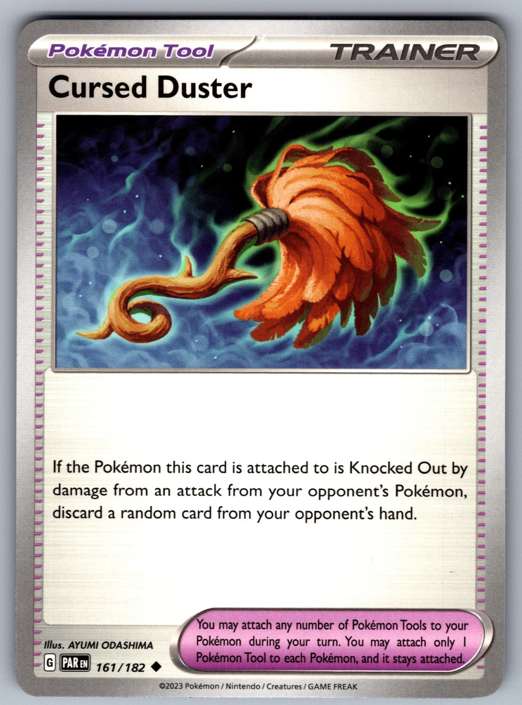 Cursed Duster Uncommon SV04: Paradox Rift 161/182 NM 2023