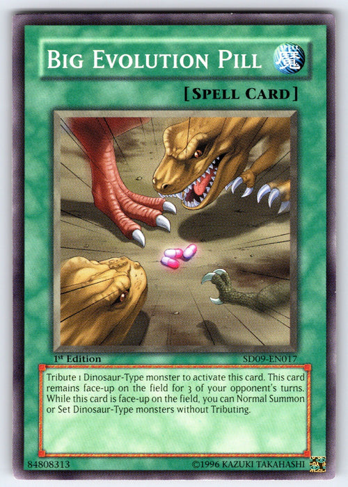 Big Evolution Pill 1st Edition Common Structure Deck: Dinosaur's Rage SD09-EN017