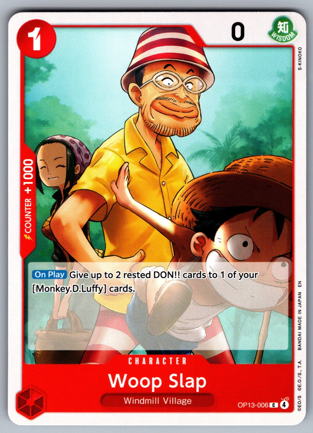 Woop Slap C Carrying On His Will OP13-006 NM 2025