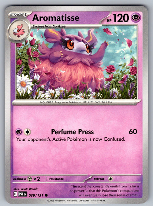 Aromatisse Common SV: Prismatic Evolutions 039/131 NM 2025