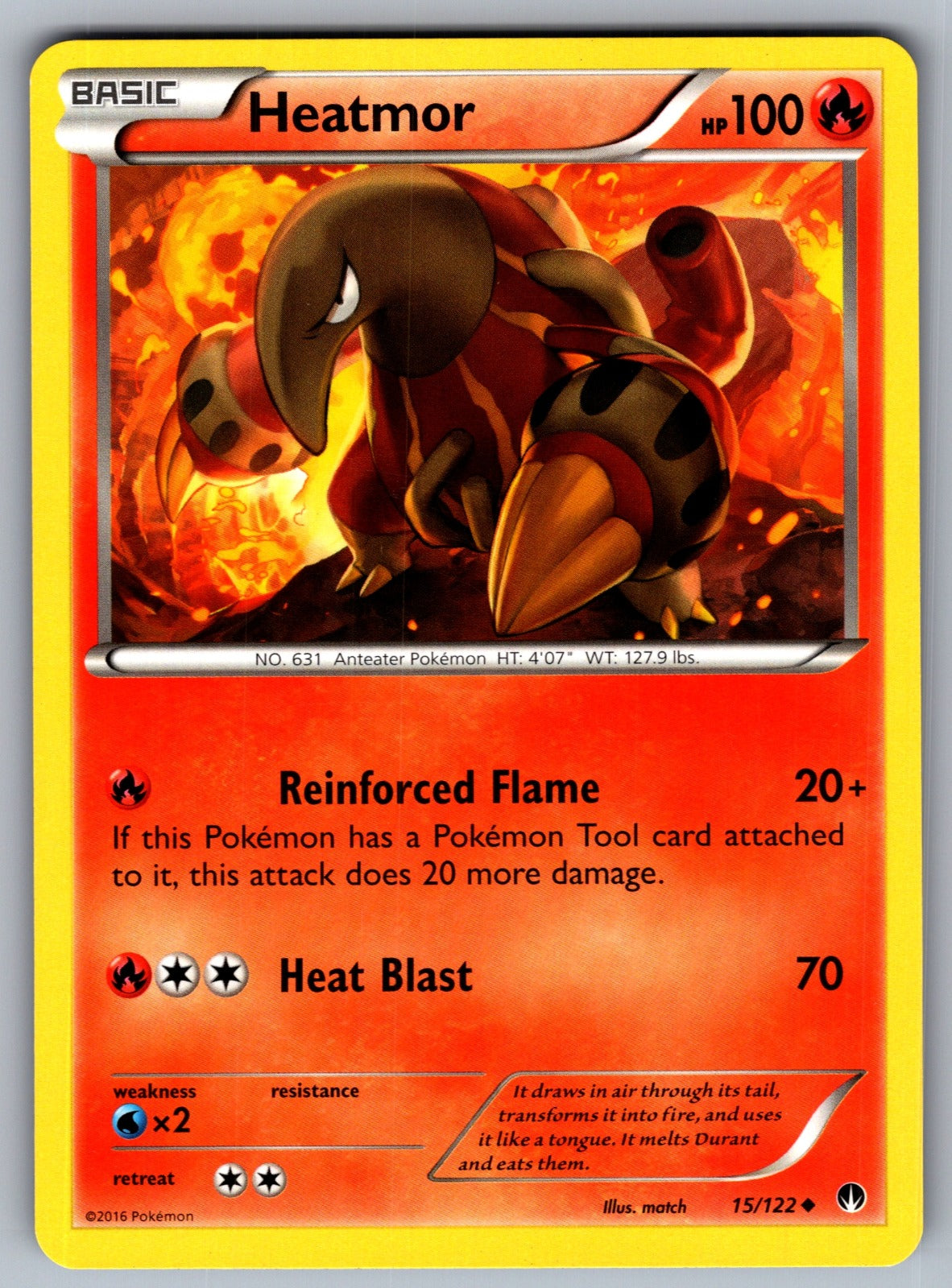 Heatmor Uncommon XY - BREAKpoint 15/122 LP 2016