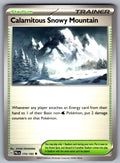 Calamitous Snowy Mountain Uncommon SV02: Paldea Evolved 174/193 NM 2023