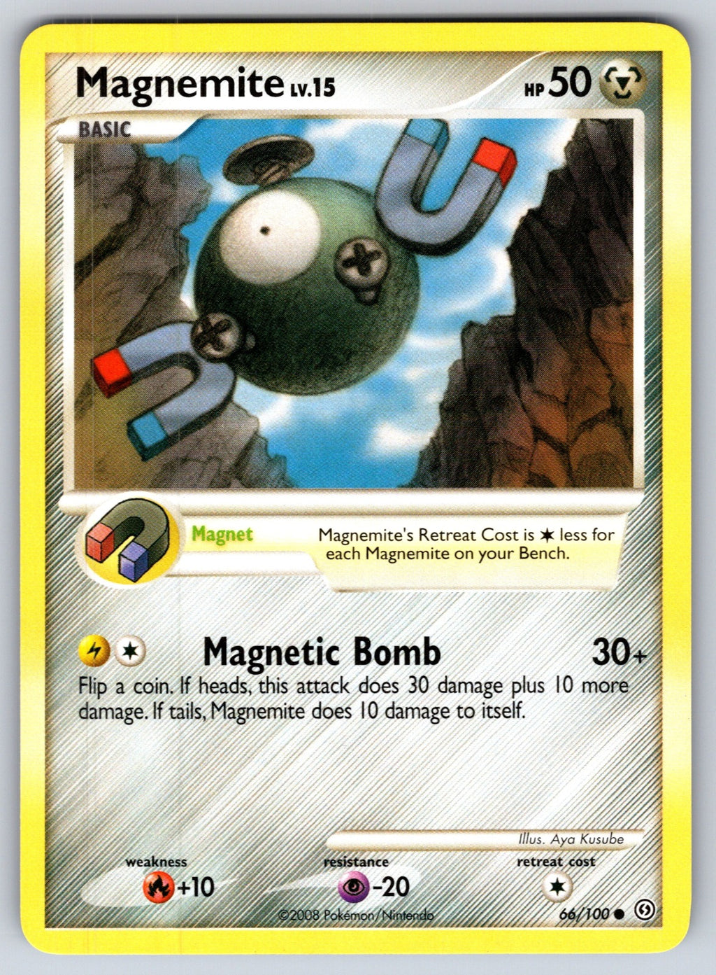 Magnemite (66) Common Stormfront 66/100 LP 2008