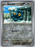 Bronzor Reverse Holo Common SV: Prismatic Evolutions 066/131 NM 2025