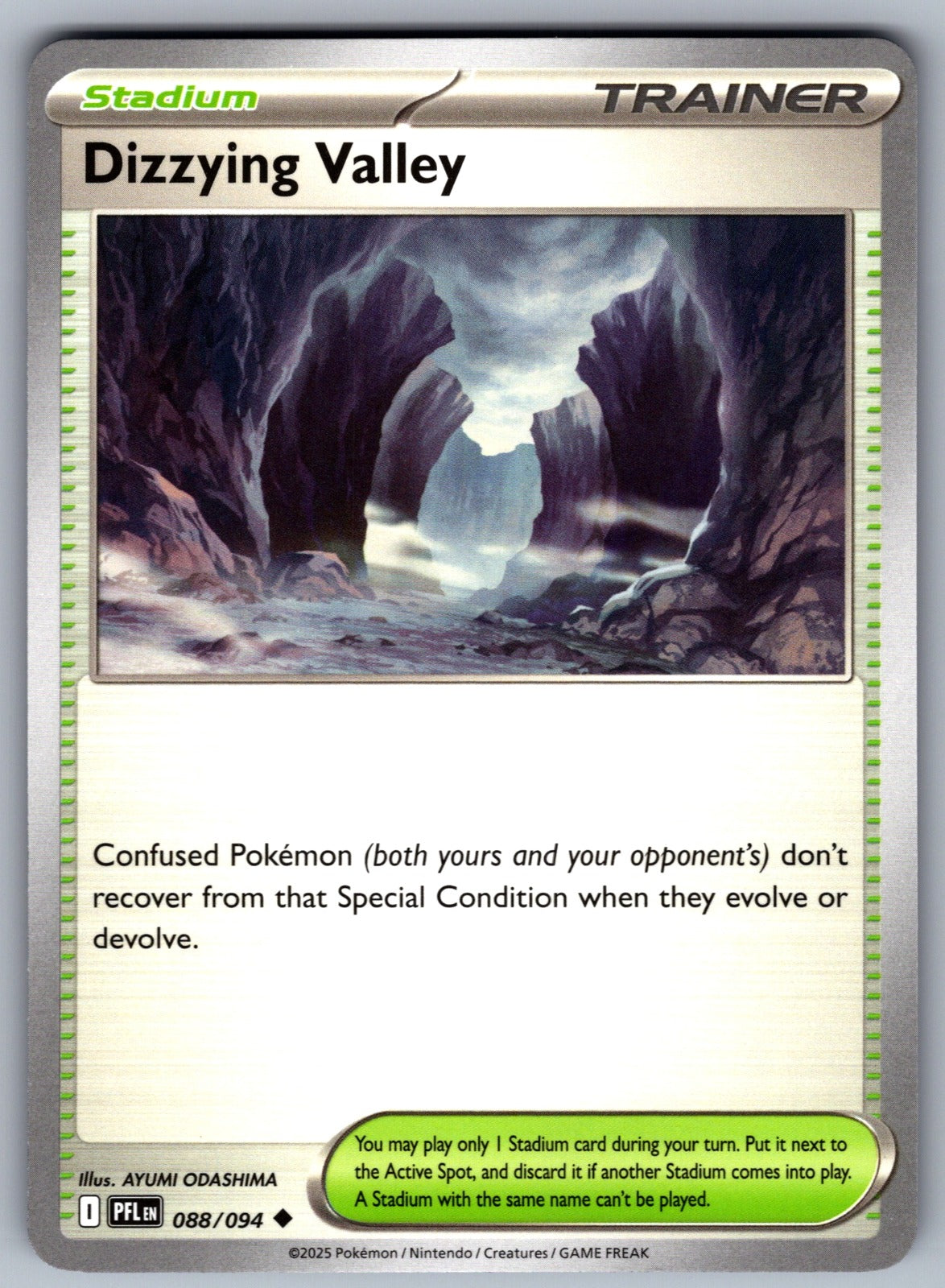 Dizzying Valley Uncommon ME02: Phantasmal Flames 088/094 NM 2025
