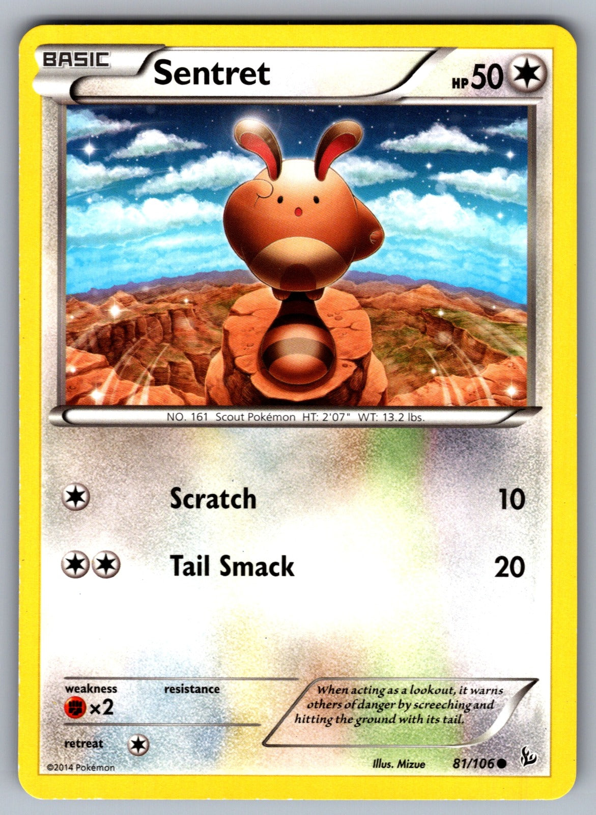 Sentret Common XY - Flashfire 81/106 LP 2014