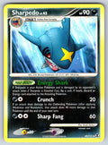 Sharpedo Uncommon Rising Rivals 49/111 LP 2009