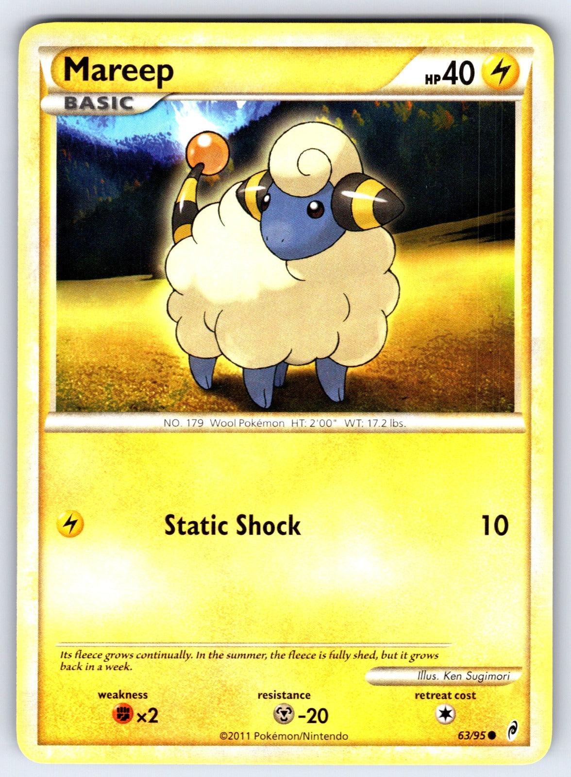 Mareep Common Call of Legends 63/95 LP 2011