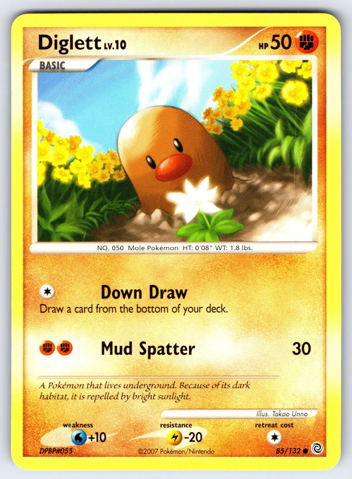 Diglett Common Secret Wonders 85/132 LP 2007