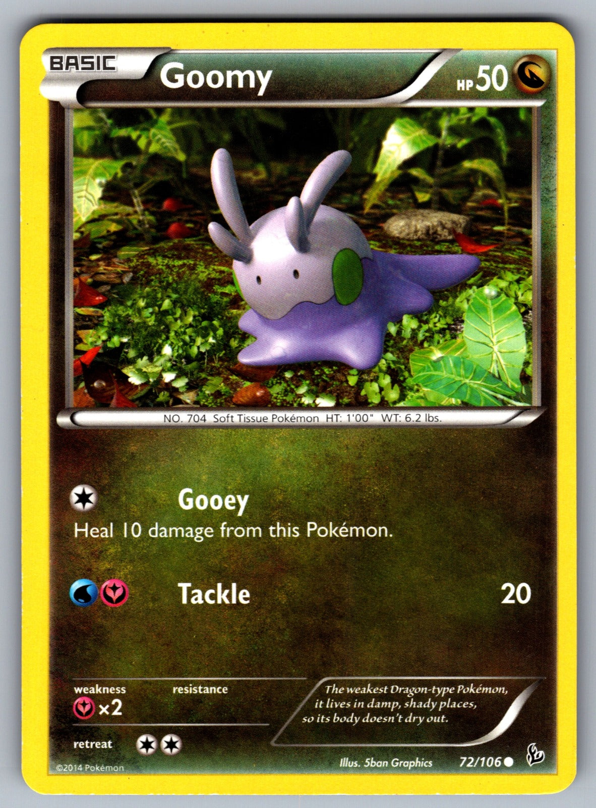 Goomy Common XY - Flashfire 72/106 LP 2014