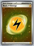 Basic Lightning Energy (Cosmos Holo) Holo Common SVE: Scarlet & Violet Energies 