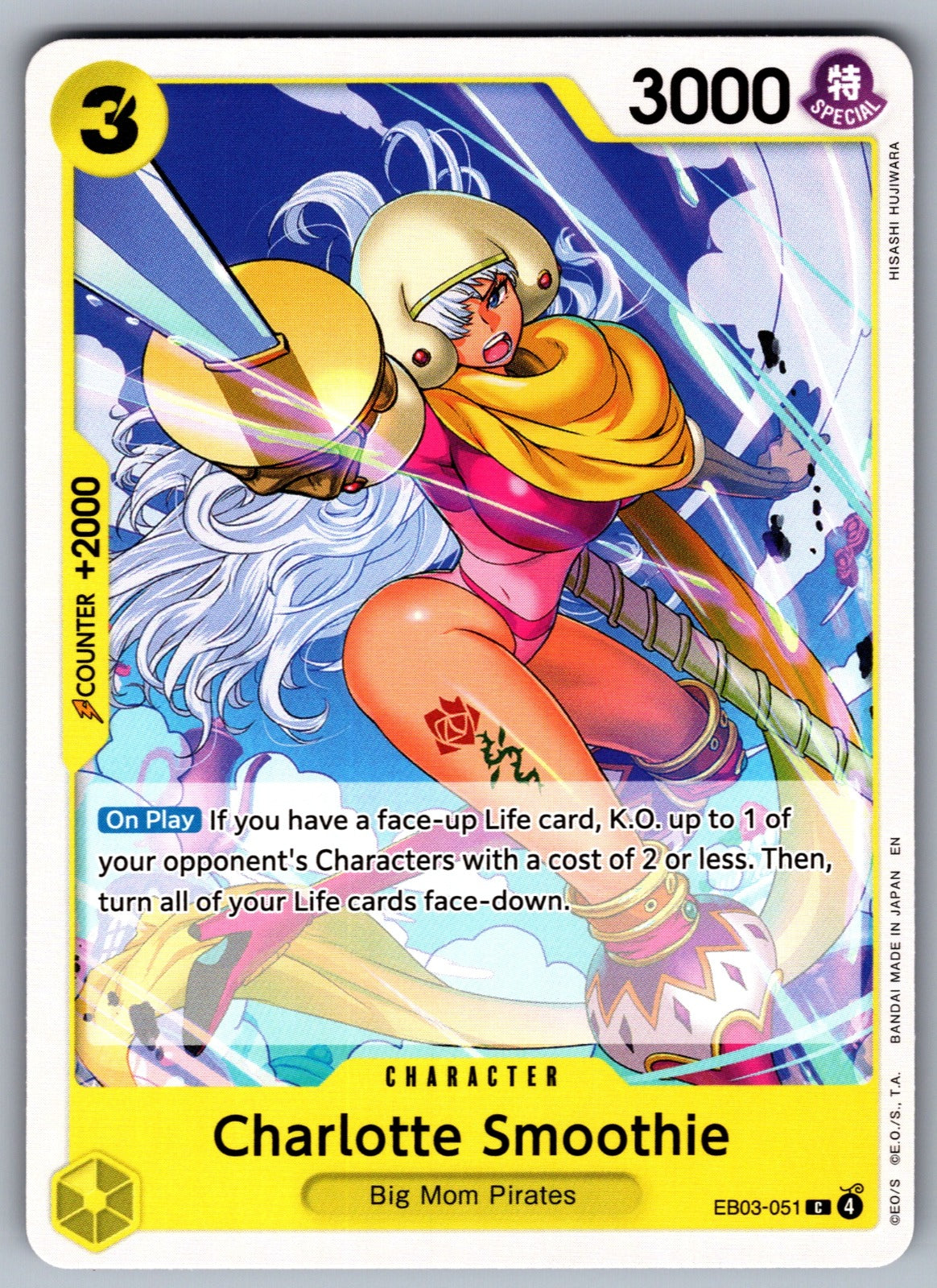 Charlotte Smoothie C Extra Booster: One Piece Heroines Edition EB03-051 NM 2026