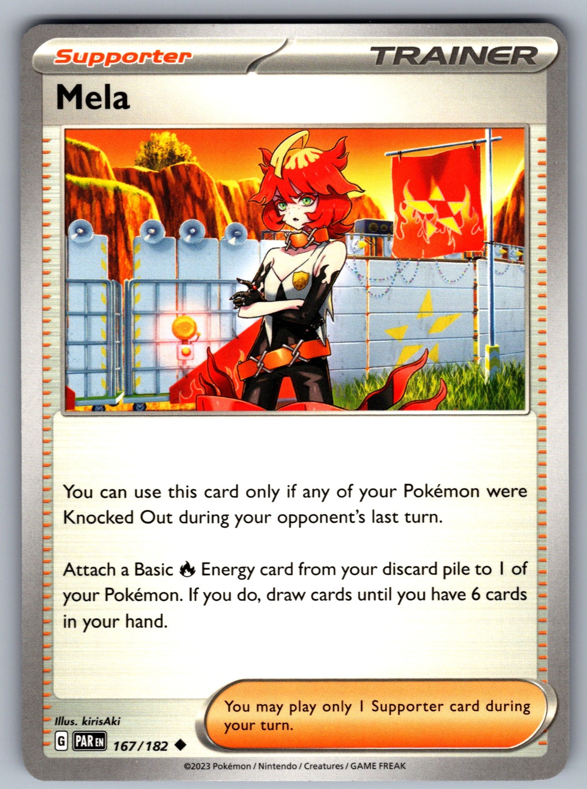 Mela Uncommon SV04: Paradox Rift 167/182 NM 2023