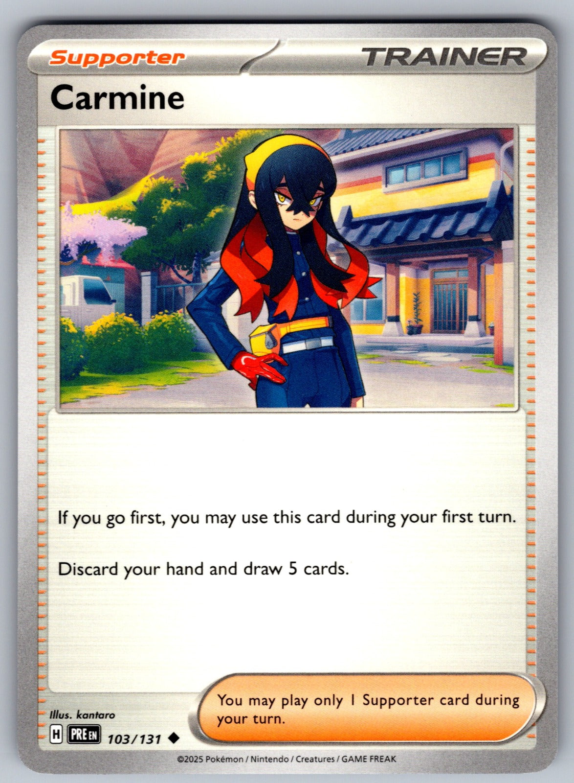 Carmine Uncommon SV: Prismatic Evolutions 103/131 NM 2025