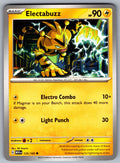 Electabuzz Common SV: Scarlet & Violet 151 125/165 NM 2023