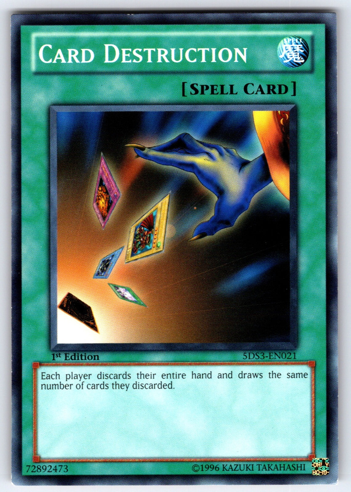 Card Destruction 1st Edition Common Starter Deck: Duelist Toolbox 5DS3-EN021 LP 