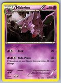 Nidorino Uncommon XY - Steam Siege 44/114 LP 2016