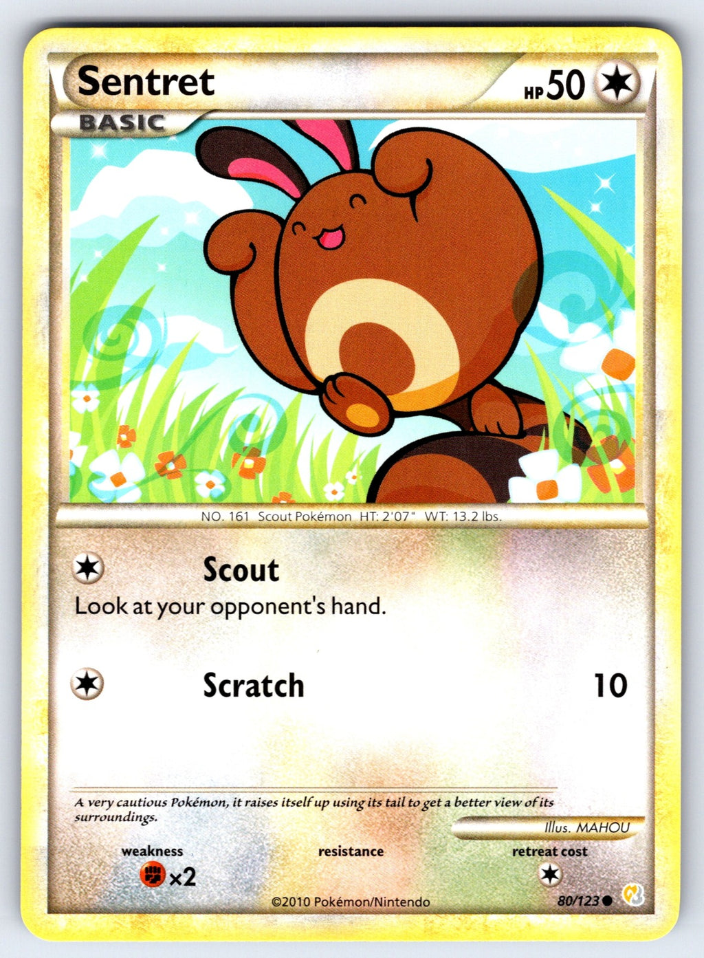 Sentret Common HeartGold SoulSilver 80/123 LP 2010