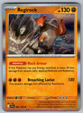Regirock Holo Rare SV09: Journey Together 082/159 NM 2025
