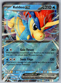 Keldeo ex Holo Double Rare SV: White Flare 030/086 NM 2025