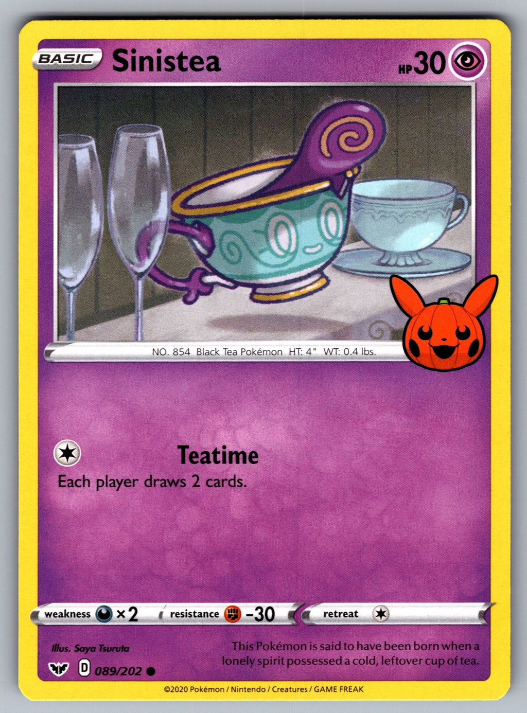 Sinistea Common Trick or Trade BOOster Bundle 2023 089/202 NM 2023