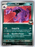 Team Rocket's Muk Uncommon SV10: Destined Rivals 124/182 NM 2025