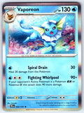 Vaporeon Holo Rare SV: Prismatic Evolutions 022/131 NM 2025