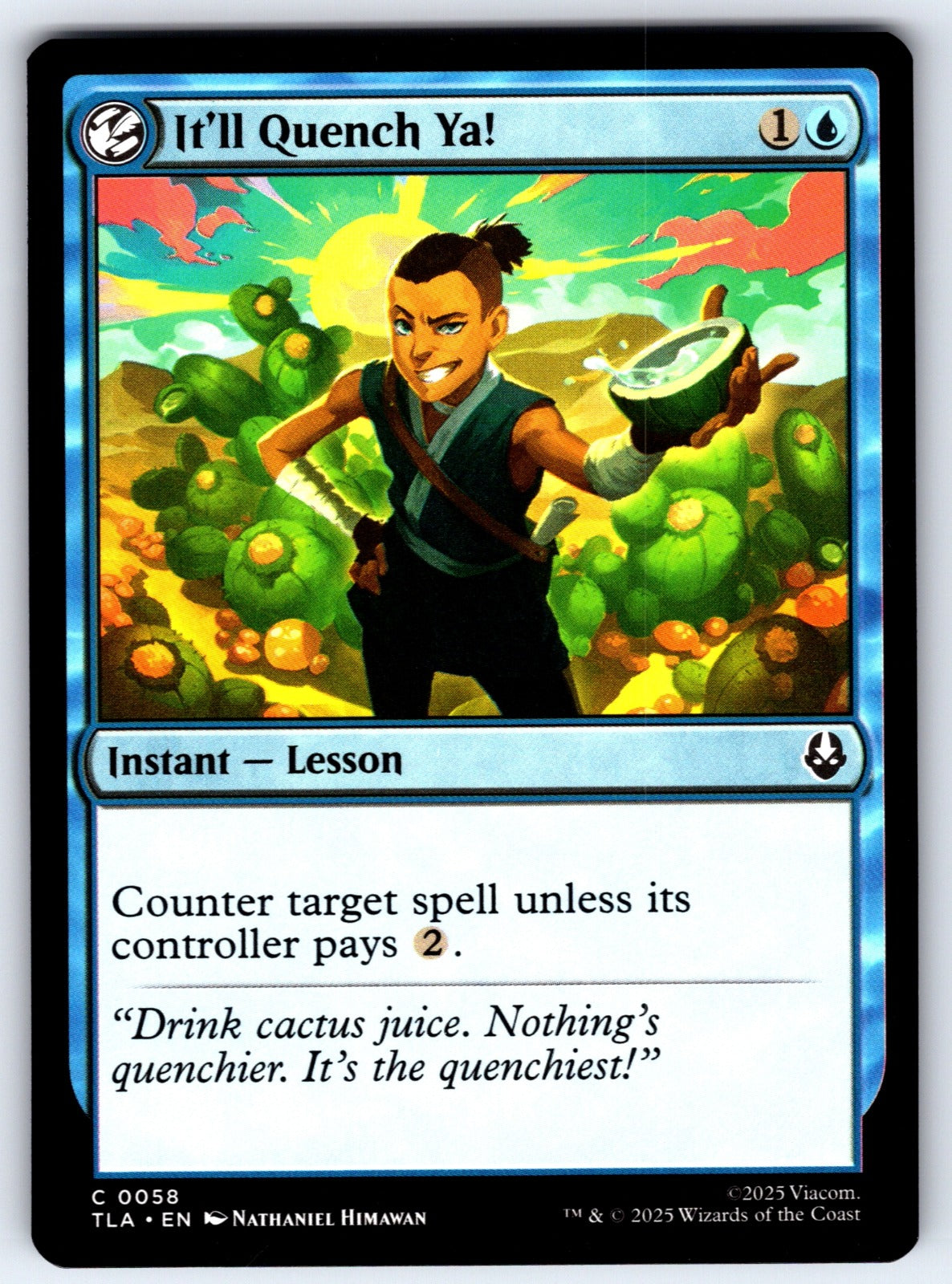 It'll Quench Ya! C Avatar: The Last Airbender 58 NM 2025