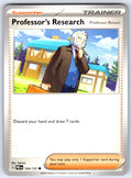 Professor's Research [Professor Rowan] Common SV: Prismatic Evolutions 124/131 NM 2025