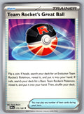 Team Rocket's Great Ball Uncommon SV10: Destined Rivals 175/182 NM 2025