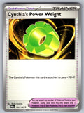 Cynthia's Power Weight Uncommon SV10: Destined Rivals 162/182 NM 2025