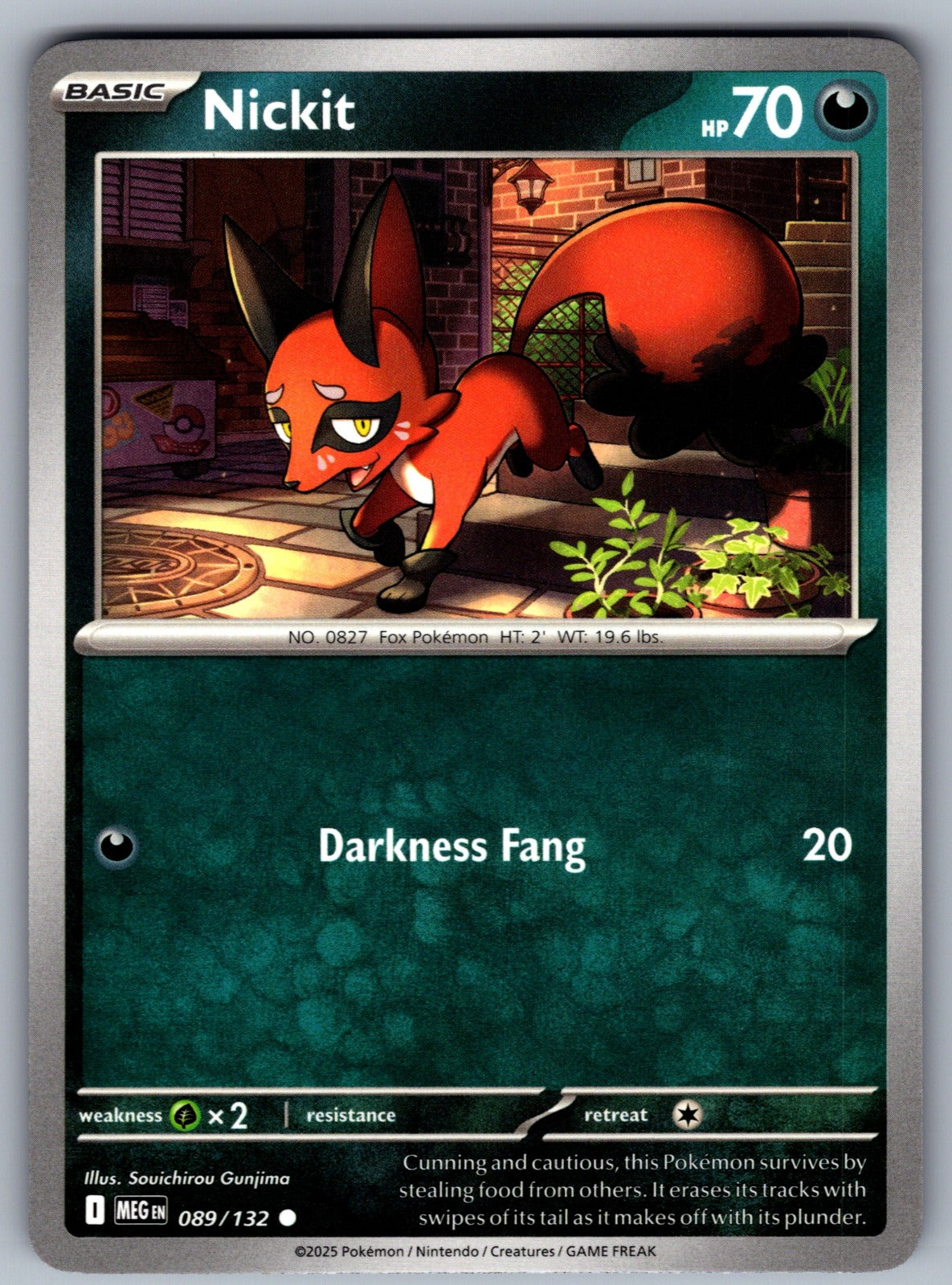 Nickit Common ME01: Mega Evolution 089/132 NM 2025