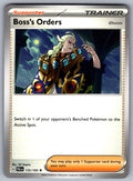 Boss's Orders Holo Rare SV02: Paldea Evolved 172/193 NM 2023