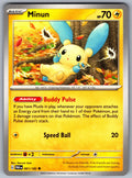 Minun Common SV04: Paradox Rift 061/182 NM 2023