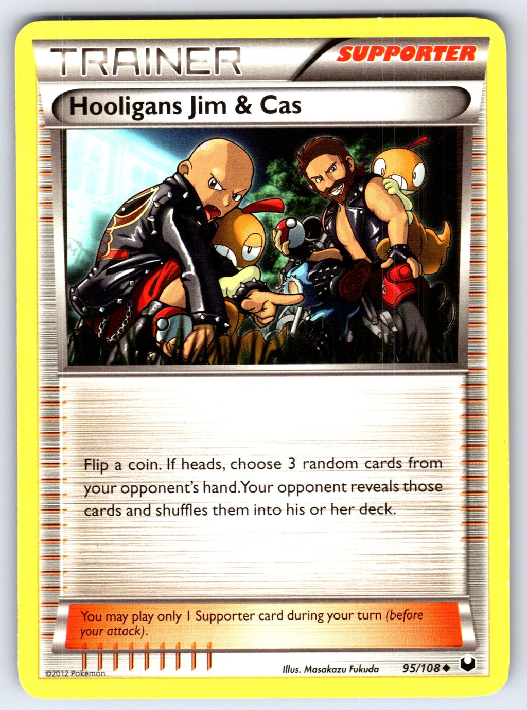 Hooligans Jim & Cas Uncommon Dark Explorers 95/108 LP 2012