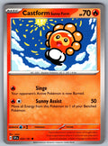 Castform Sunny Form Common SV08: Surging Sparks 020/191 NM 2024