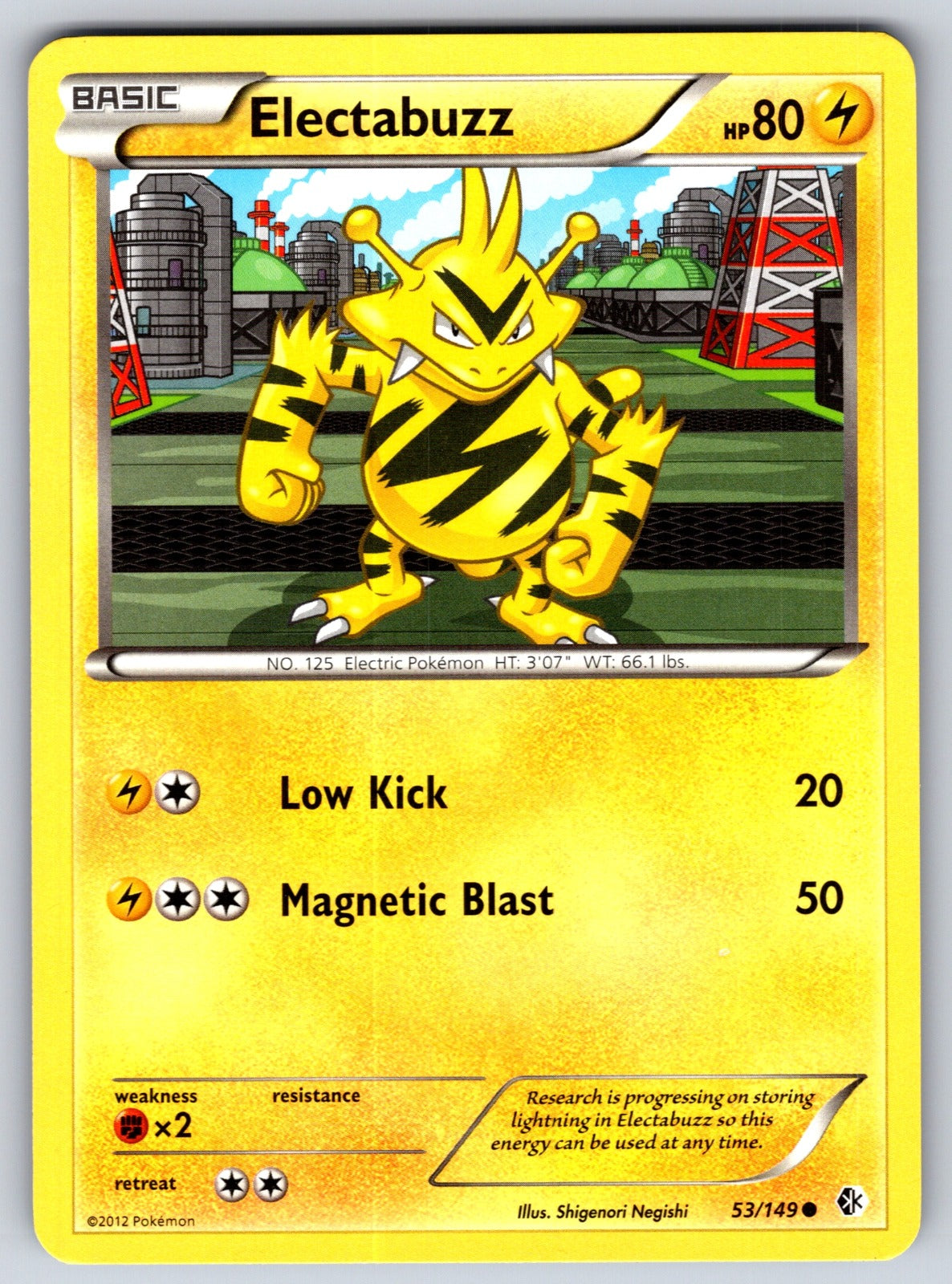 Electabuzz Common Boundaries Crossed 53/149 LP 2012