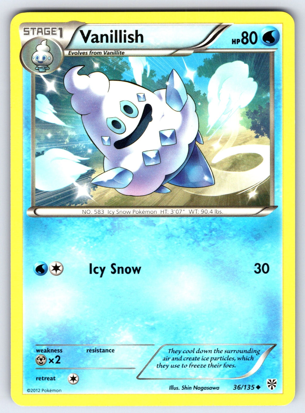 Vanillish Uncommon Plasma Storm 36/135 LP 2013