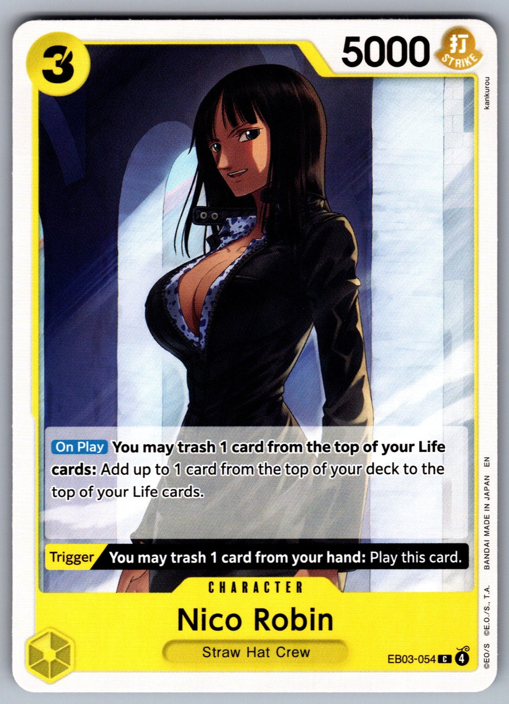 Nico Robin (054) C Extra Booster: One Piece Heroines Edition EB03-054 NM 2026
