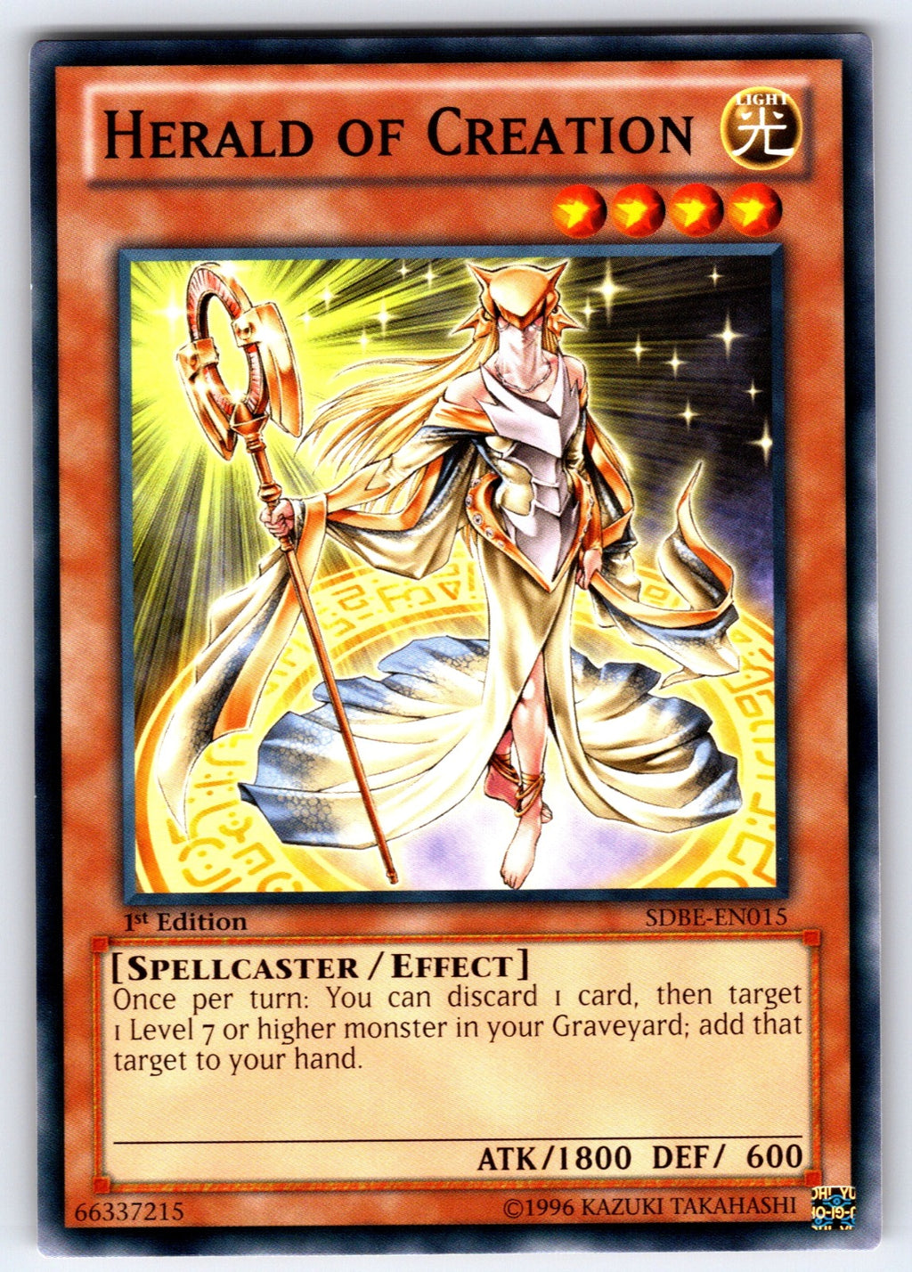Herald of Creation 1st Edition Common Structure Deck: Rise of the True Dragons S